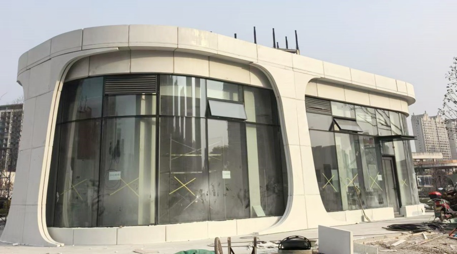 東莞黎溪時(shí)光公園--飾紀(jì)上品GRC構(gòu)件長廊項(xiàng)目