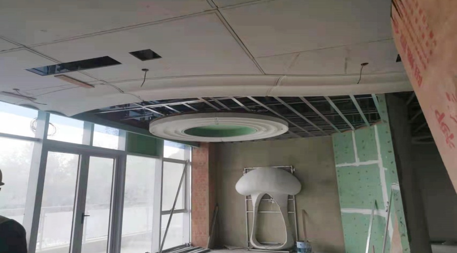 飾紀上品GRG材料品質(zhì)夠硬,贏得陽江城南幼兒園信任