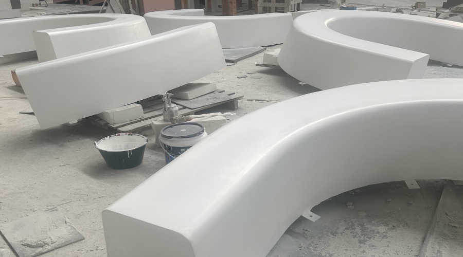 飾紀(jì)上品UHPC廠家中山幼兒園UHPC坐凳工程案例