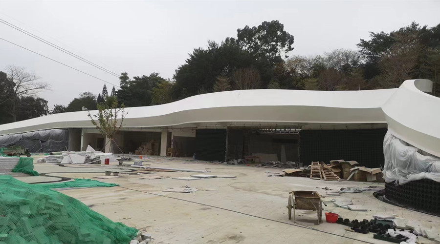 白云山盛宴花園景區直塑GRC造型