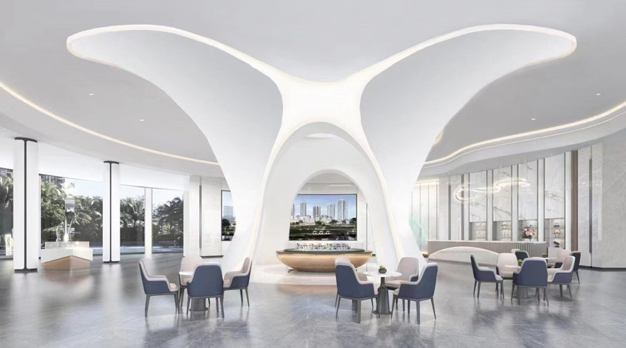 GRG構(gòu)件設(shè)計效果圖 GRG構(gòu)件設(shè)計效果圖