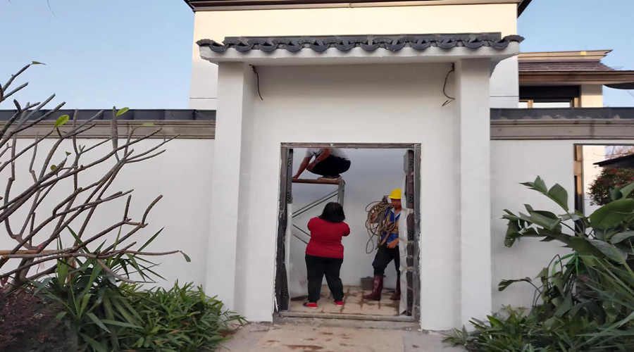 清遠際華園GRC構件圍墻項目 清遠際華園GRC構件圍墻項目