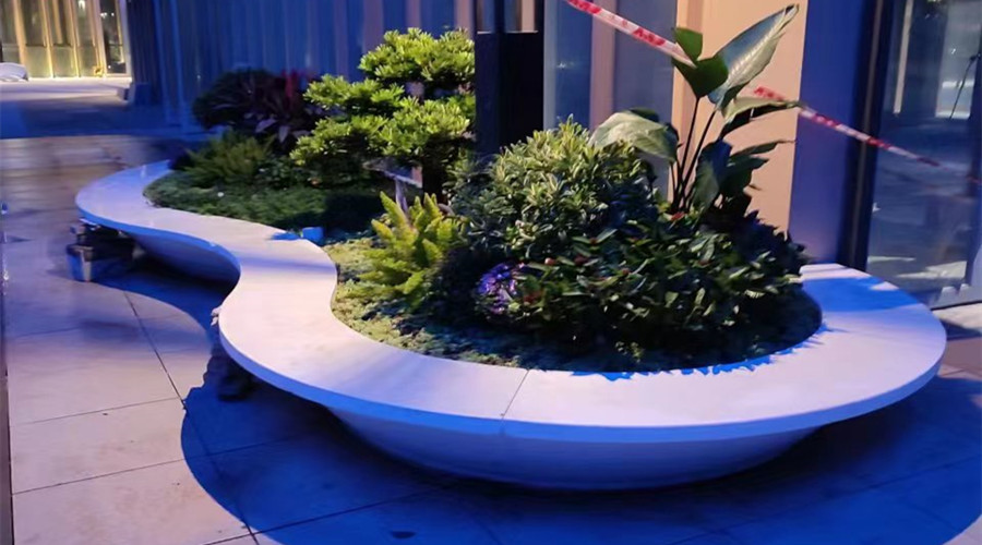 珠海博創(chuàng)總部大廈GRC坐凳項(xiàng)目 珠海博創(chuàng)總部大廈GRC坐凳項(xiàng)目