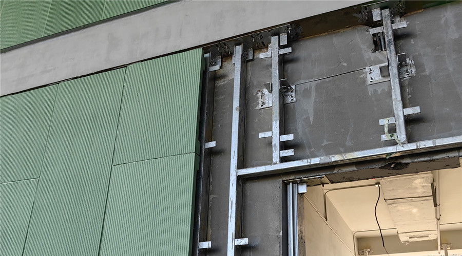 GRC構件與墻體的連接方式 GRC構件與墻體的連接方式