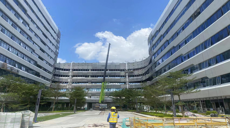 花都區(qū)中山大學(xué)附屬仁濟醫(yī)院GRC外墻掛板工程案例