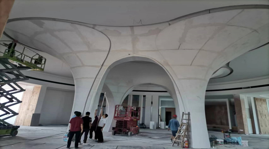 GRG石膏板安裝 GRG石膏板安裝