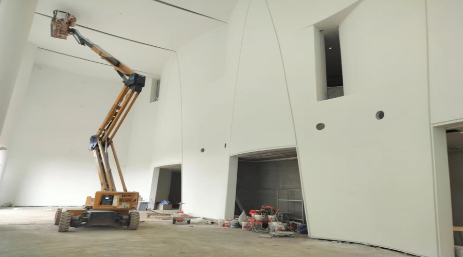 廣州外貿博物館GRG材料造型完工落地 廣州外貿博物館GRG材料造型完工落地