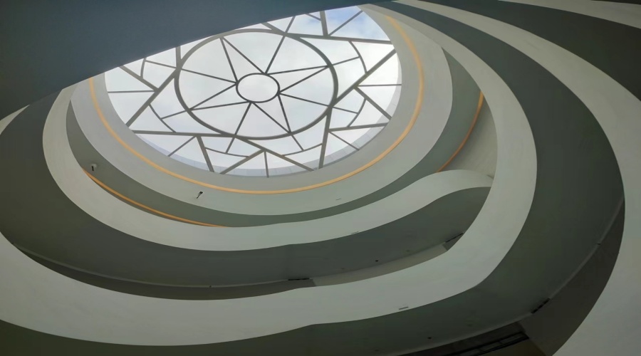 廣州外貿博物館GRG材料造型完工落地 廣州外貿博物館GRG材料造型完工落地