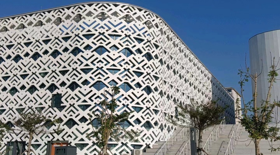 UHPC幕墻板裝飾效果 UHPC幕墻板裝飾效果