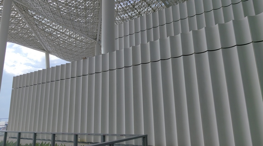 珠海九州灣UHPC雙曲面幕墻板項目