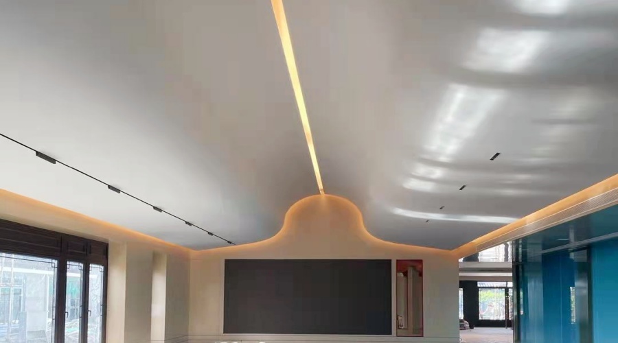 佛山藍城GRG吧臺GRG吊頂