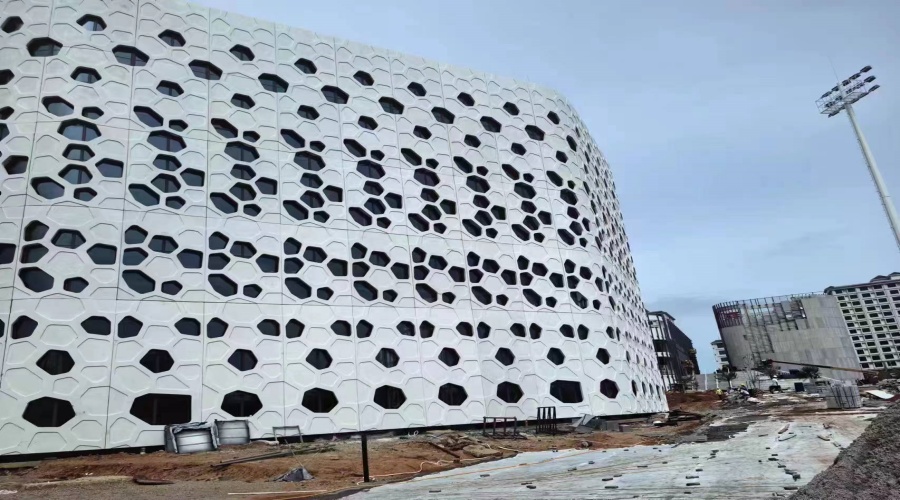 UHPC幕墻板裝飾效果 UHPC幕墻板裝飾效果