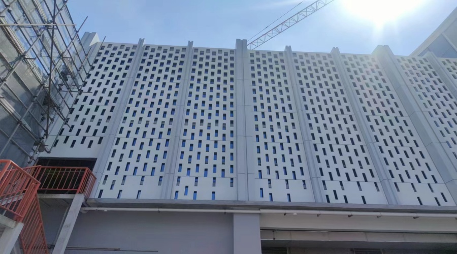 UHPC鏤空幕墻板 UHPC鏤空幕墻板