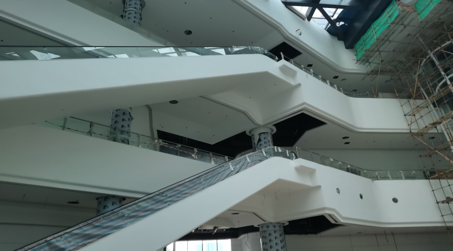 清遠(yuǎn)科技館GRG攔河造型 清遠(yuǎn)科技館GRG攔河造型