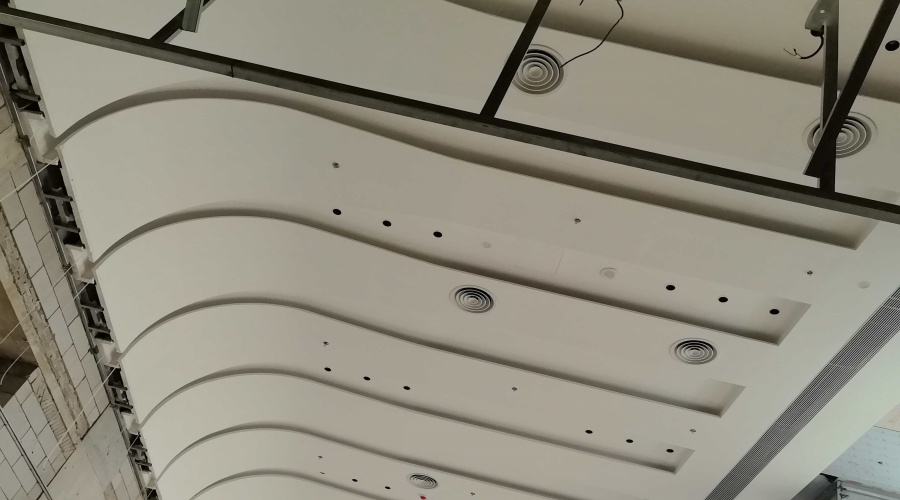 深圳機場空港培訓大樓GRG吊頂工程 深圳機場空港培訓大樓GRG吊頂工程