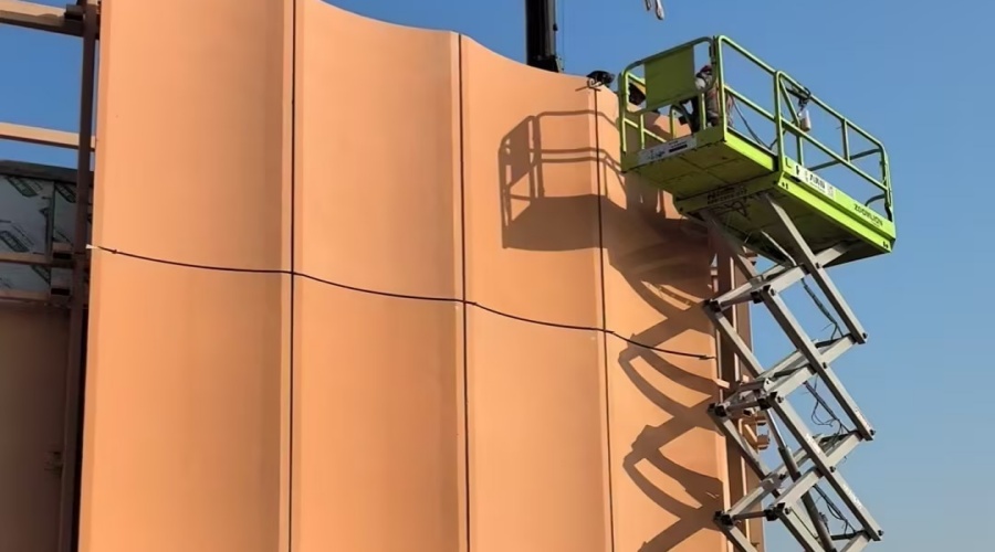 多曲面弧形UHPC裝飾板 多曲面弧形UHPC裝飾板