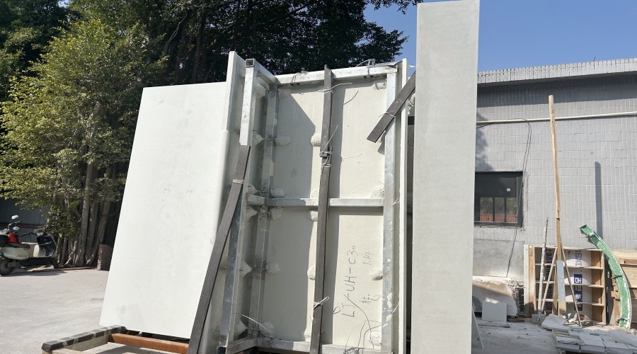 廣清大型工業(yè)園廠房UHPC門頭幕墻造型 廣清大型工業(yè)園廠房UHPC門頭幕墻造型